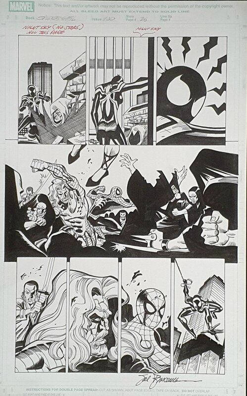 Planche originale Spiderman - Spidergirl - Sal Buscema - Planche originale