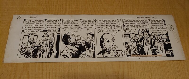 For sale - Milton Caniff, Terry and the Pirates 1939 - Comic Strip