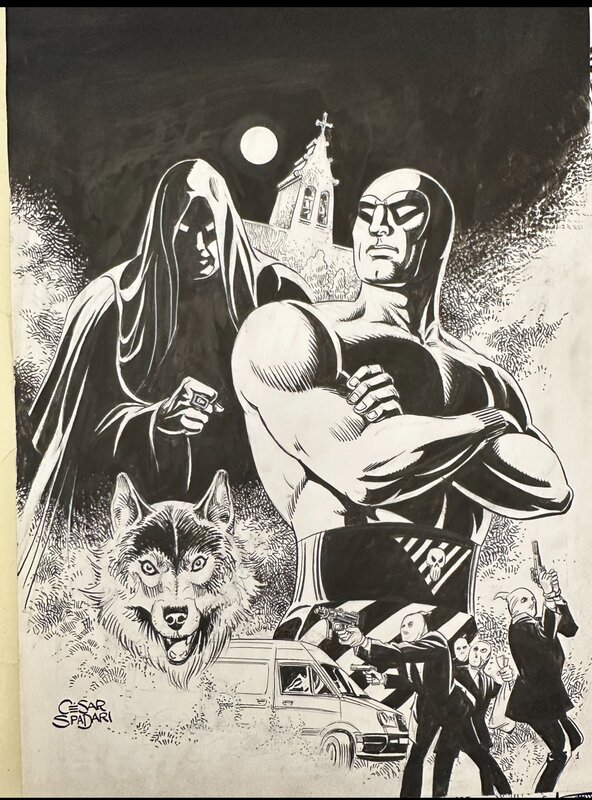 Cesar Spadari The Phantom - Comic Strip