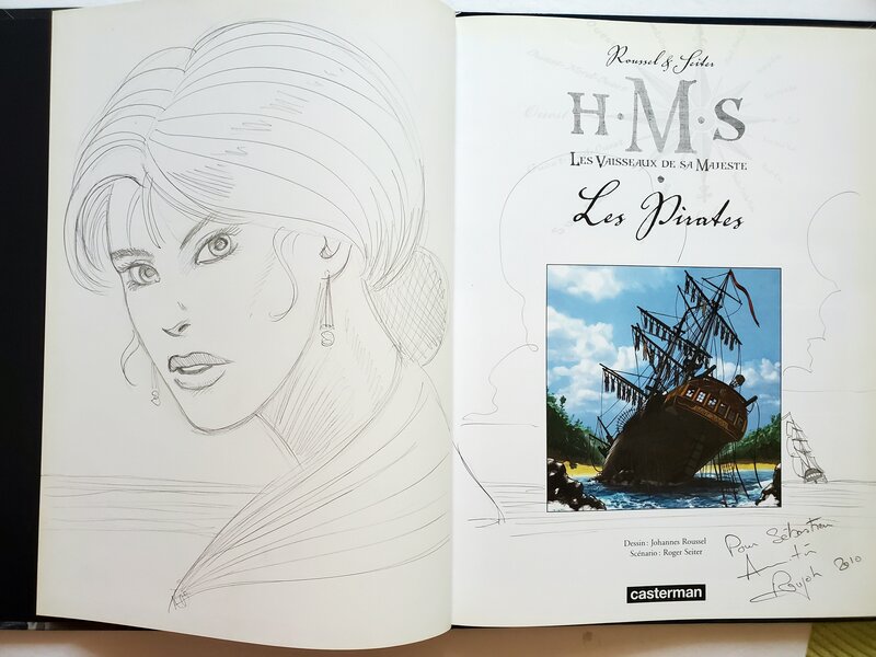 Johannes Roussel, H.S.M   LES VAISSEAUX DE SA MAJESTE   T5 LES PIRATES - Sketch