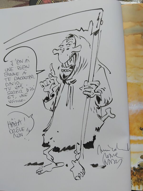 La mort by Marc Hardy - Sketch
