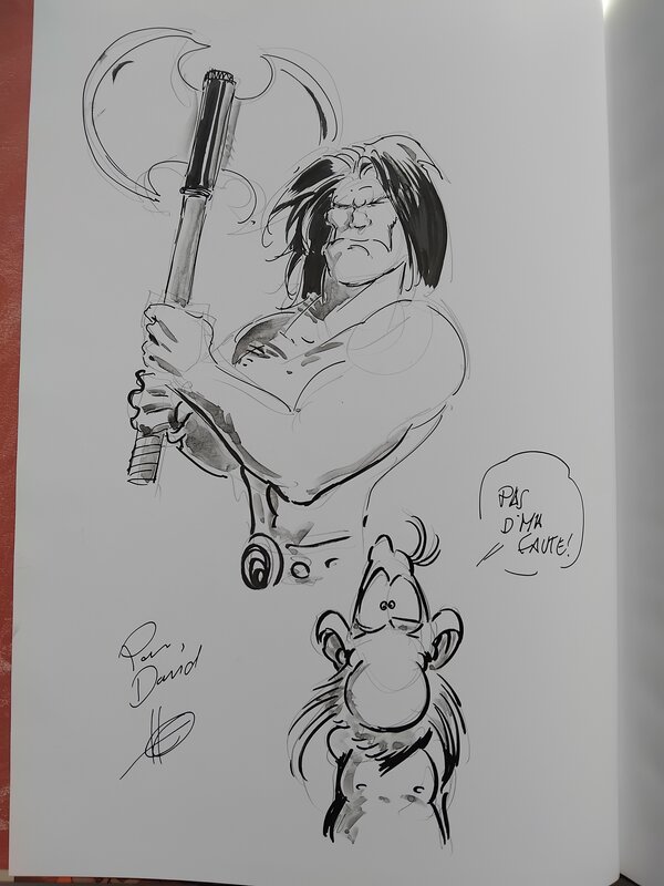 Krän et Kunu par Eric Hérenguel - Dédicace
