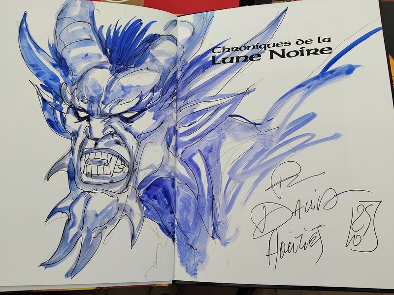 Démon by Olivier Ledroit - Sketch