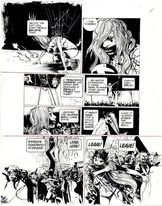 100% page by Paul Pope - Planche originale