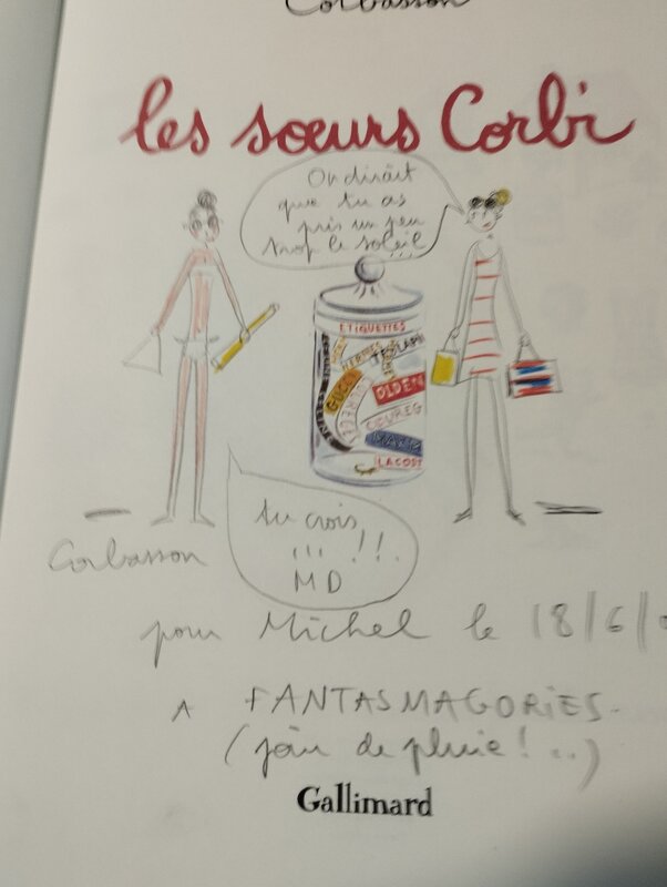 Les soeurs corbi by Dominique Corbasson - Sketch