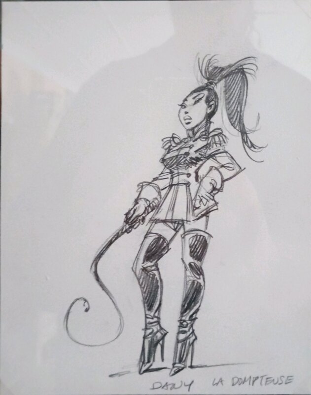 La dompteuse by Dany - Original Illustration