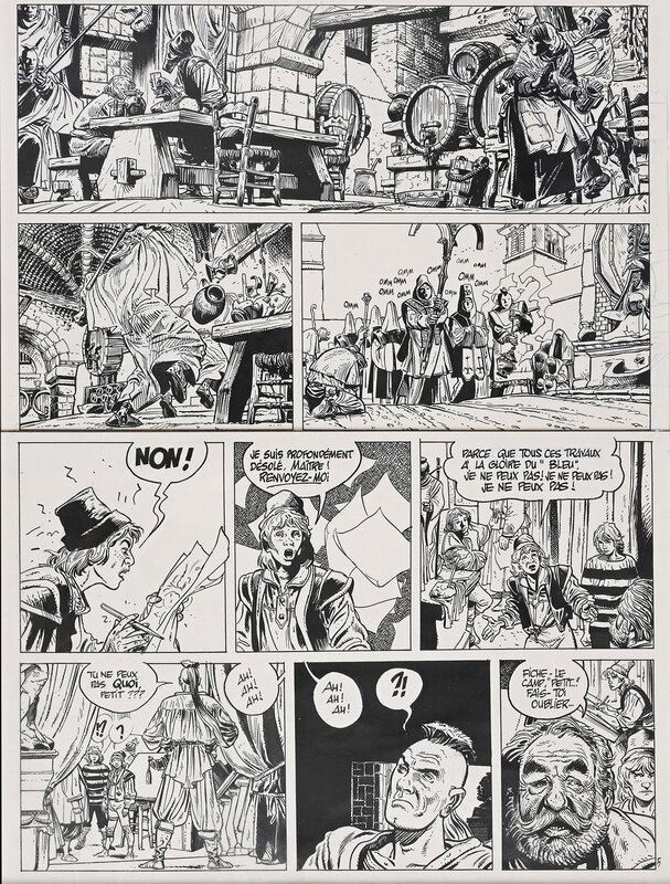 Franz : Brougue, T.2, La renarde, planche 5 - Comic Strip
