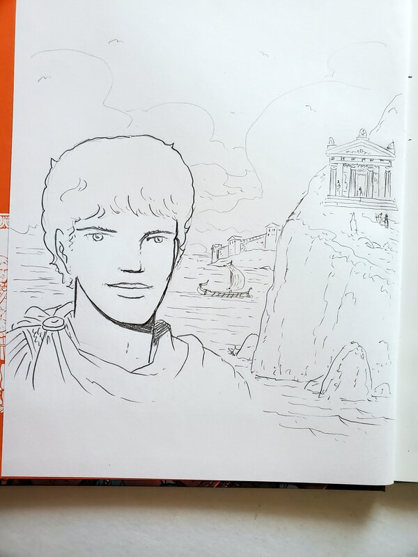 Rafael Morales, ALIX   T22 LA CHUTE D'ICARE - Sketch
