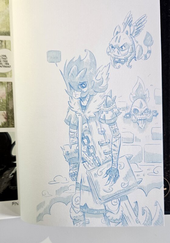 For sale - oTTami, Magica Tenebrae la BD dont tu es le Héros ! - Sketch