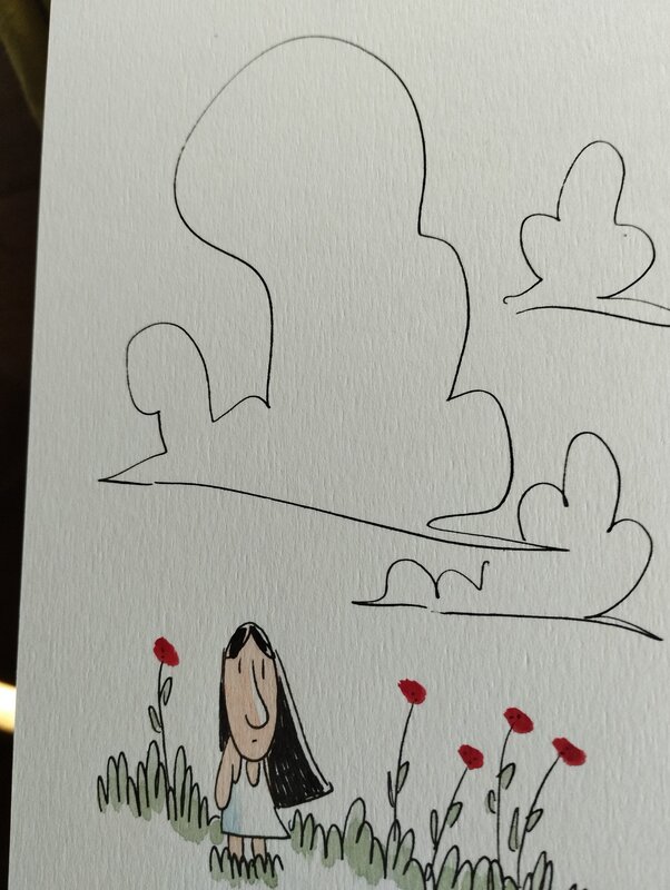 Coquelicots d irak by Lewis Trondheim, Brigitte Findakly - Sketch