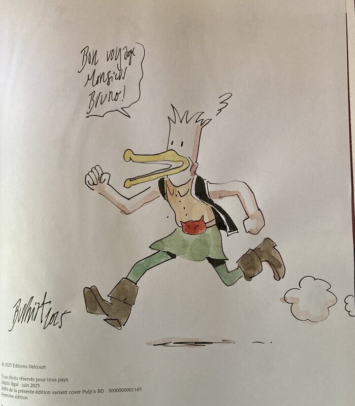 Herbert by Mathieu Burniat, Lewis Trondheim, Joann Sfar - Sketch