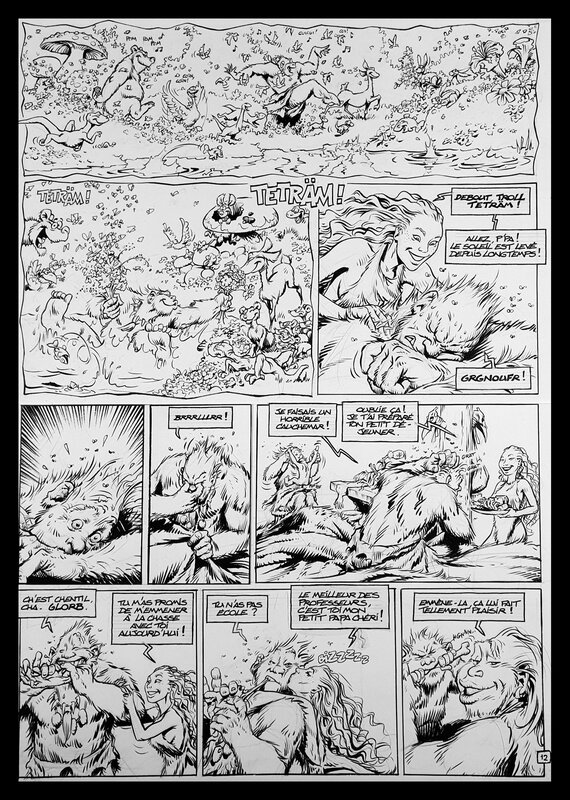 Jean-Louis Mourier, Scotch Arleston, Trolls de Troy - Histoires Trolles - Planche originale