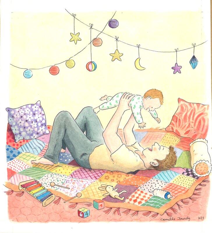 En vente - Camille Jourdy. Mes premières chansons - Illustration originale