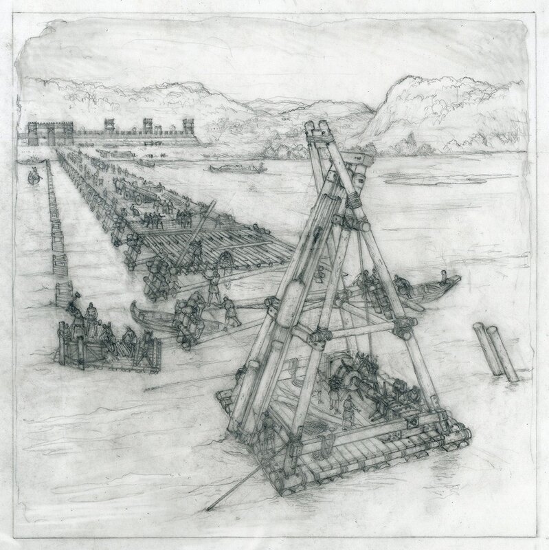 Christian Jégou, illustration originale, 