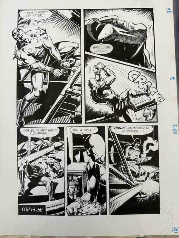 César Spadari, The Secret Singh Leader - Comic Strip