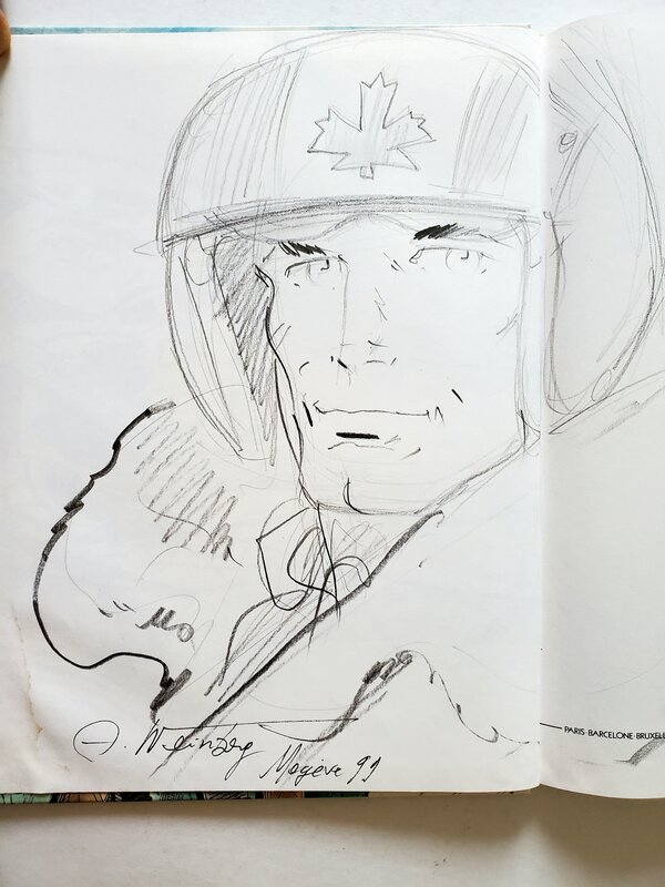 Albert Weinberg, Dan COOPER   T41 L'OEIL DU TIGRE - Sketch