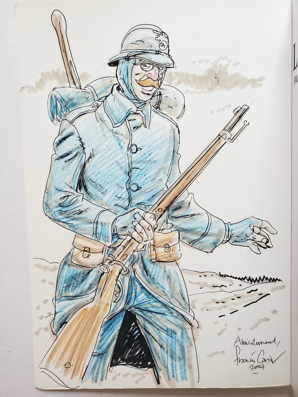 LES DIABLES BLEUS by Francis Carin - Sketch