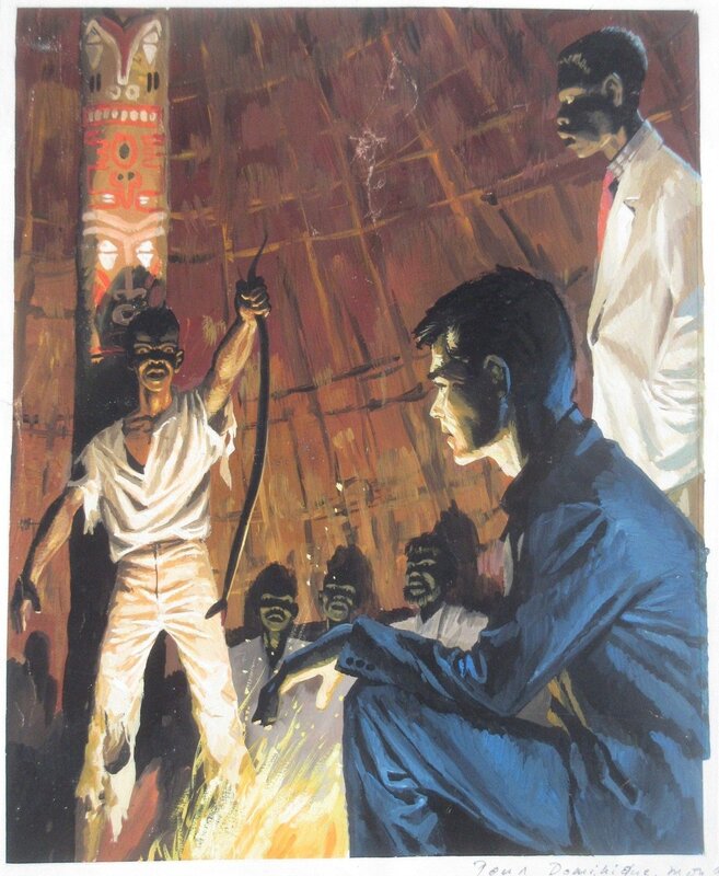Pierre Joubert, Les compagnons de Damballah - Couverture originale
