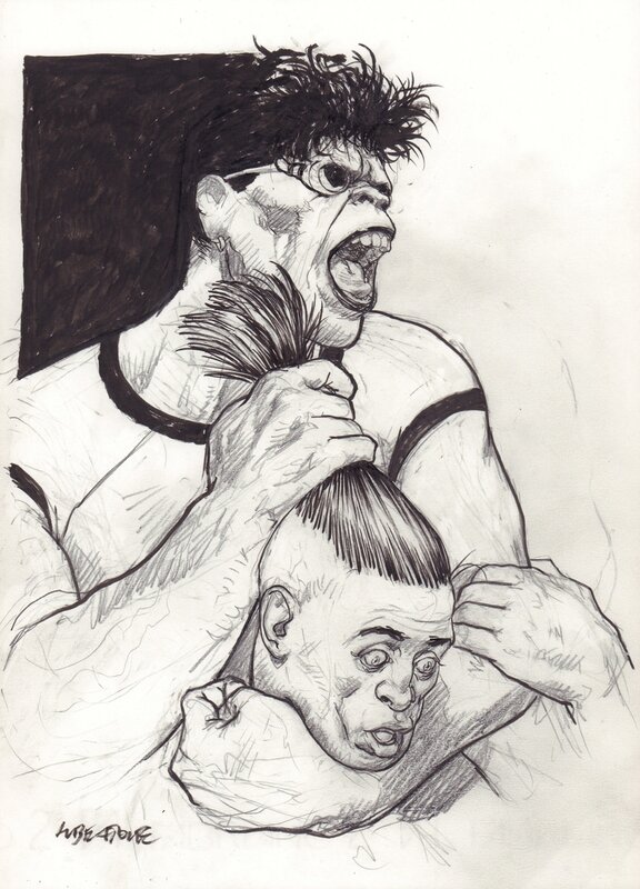 En vente - Ranxerox La prise par Tanino Liberatore - Illustration originale