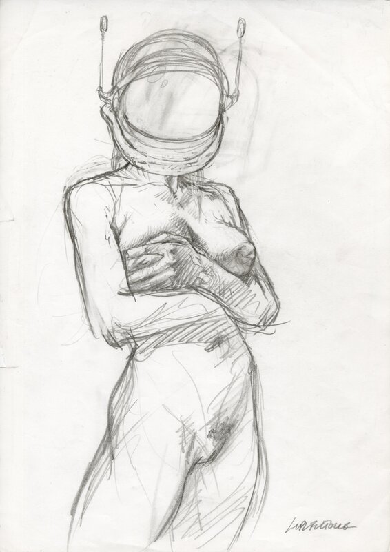 For sale - Tanino Liberatore – Illustration originale – REF 66 - Original Illustration