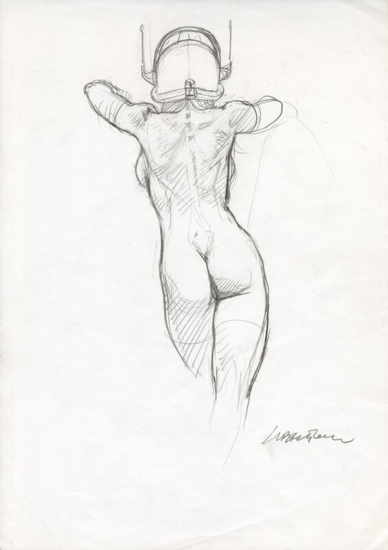 En vente - Tanino Liberatore – Illustration originale – REF 68 - Illustration originale