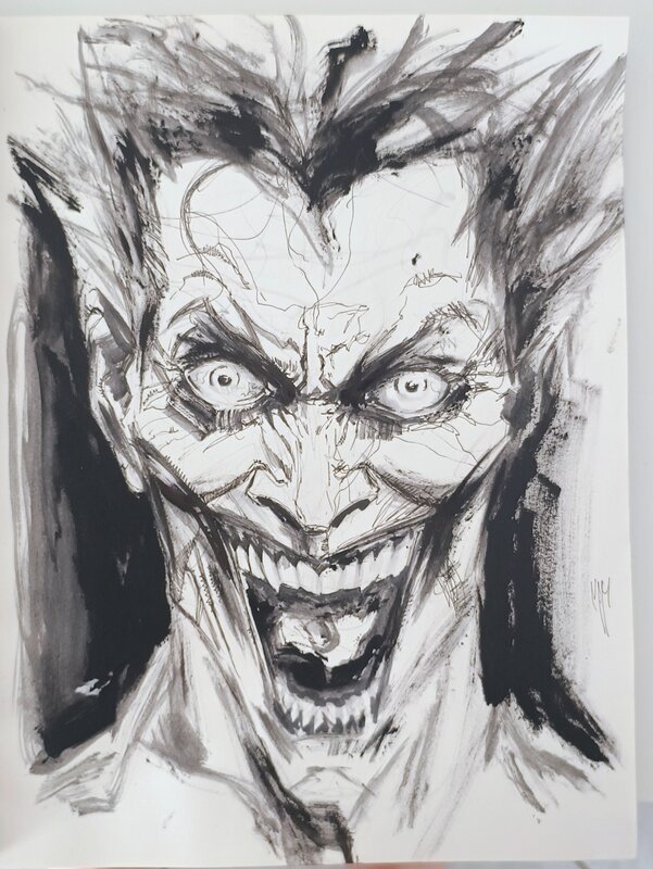 Joker by Marco Mastrazzo - Original Illustration