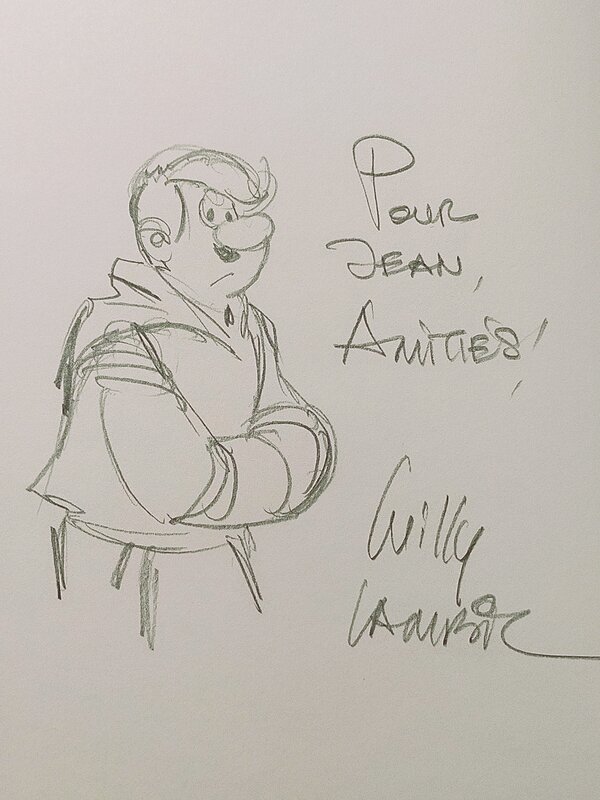 Tuniques Bleues by Willy Lambil - Sketch