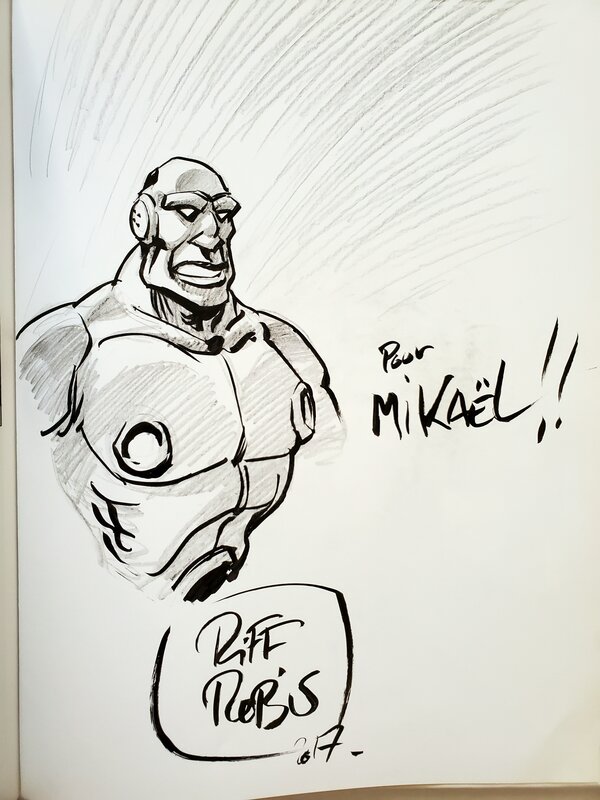 Riff Reb's, MYRTIL FAUVETTE   T3 CONTRE MISTER CLEAN. - Sketch