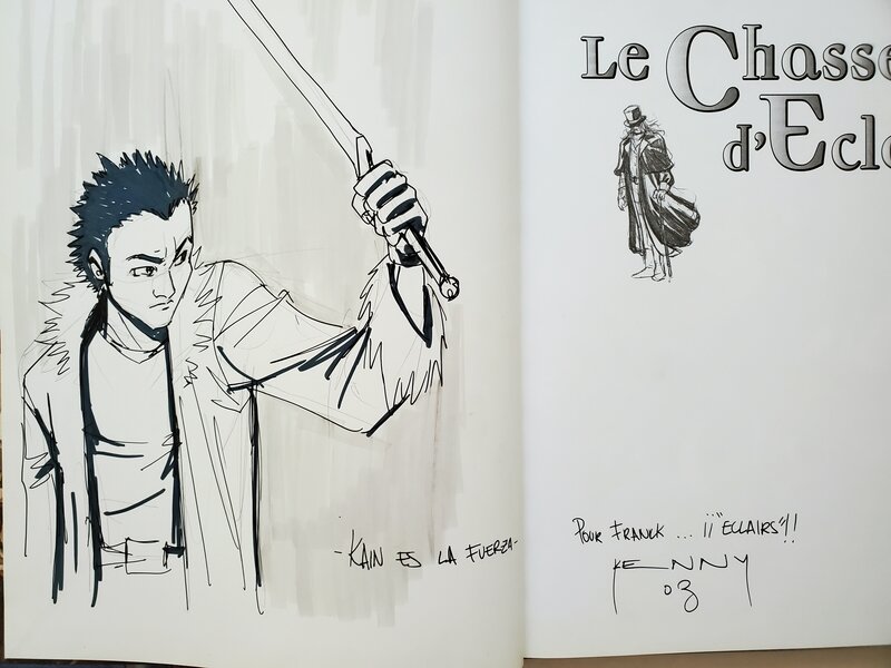 Kenny Ruiz, Le CHASSEUR D'ECLAIRS    T1 ESPERANCE - Sketch