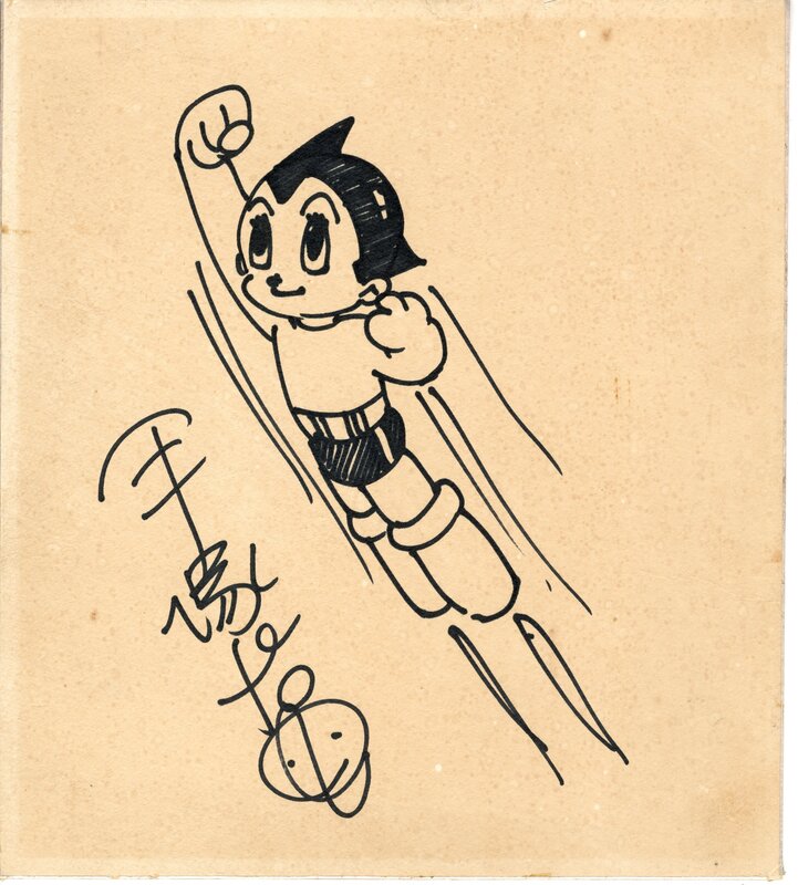 Astro Boy par Osamu Tezuka - Dédicace