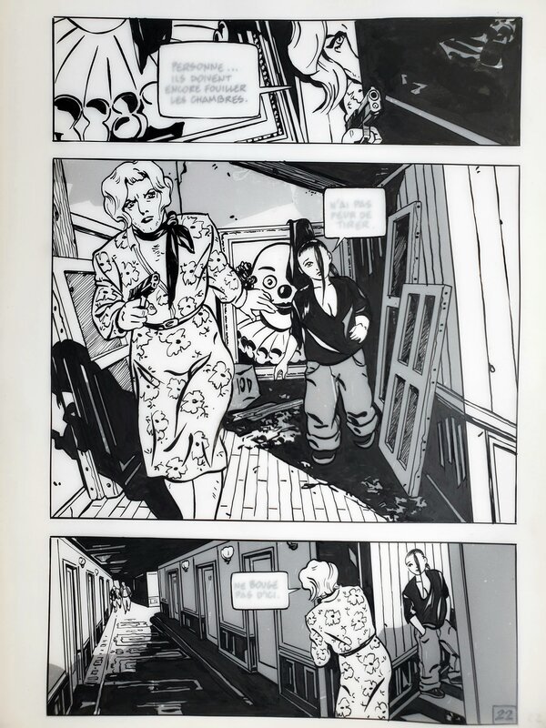 CARLOTTA par Alex Varenne - Planche originale