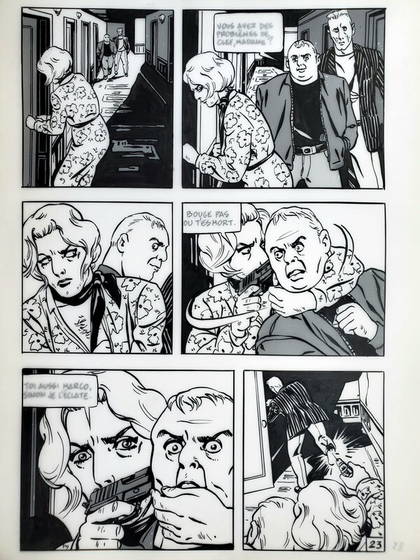CARLOTTA par Alex Varenne - Planche originale