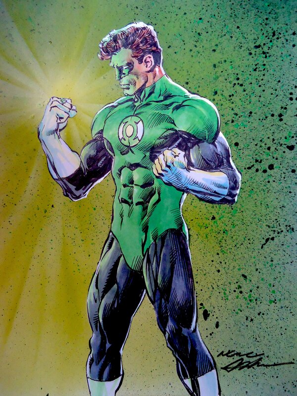 Green Lantern by Neal Adams - Original Illustration