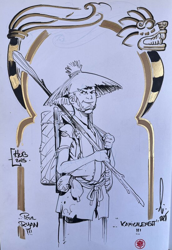 Dédicace Hub & Li - Okko Tome 1 - EO - Sketch