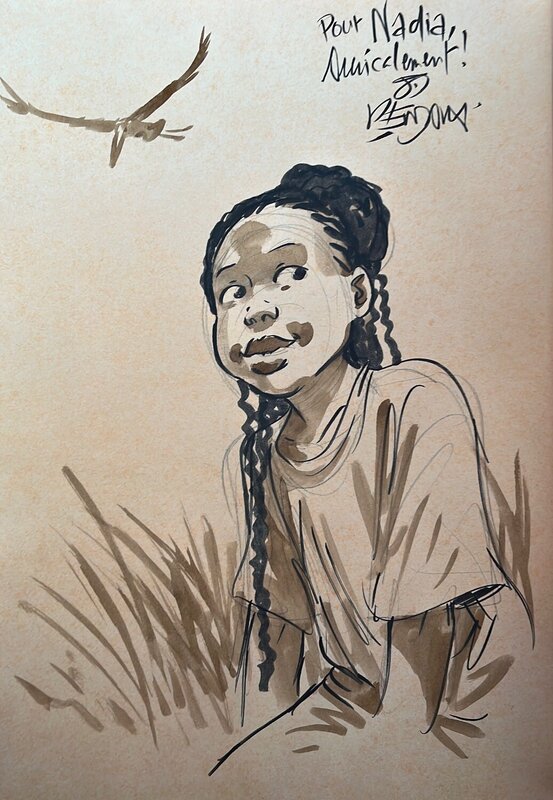 Dédicace Pendanx - L'Oeil du Marabout - EO - Dédicace Dédicace Pendanx - L'Oeil du Marabout - EO - Dédicace