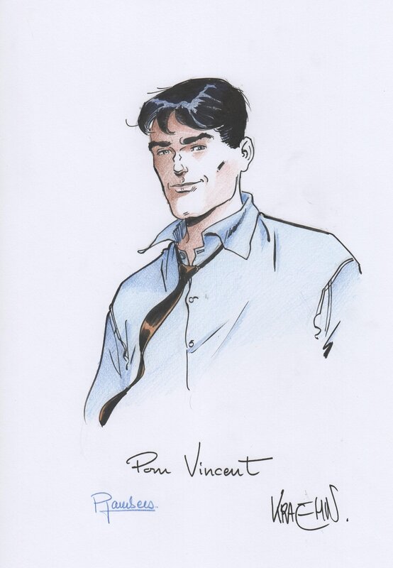 Gil St André by Jean-Charles Kraehn - Original Illustration