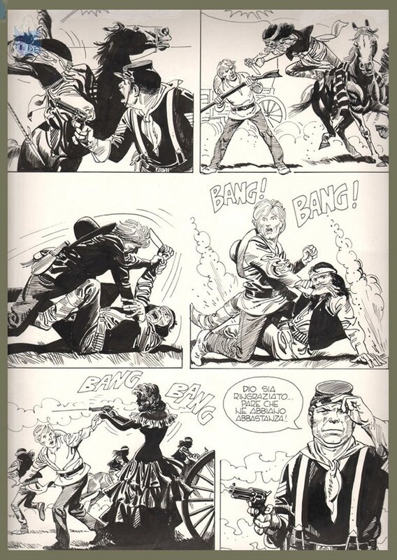 Ken PARKER by Sergio Tarquinio - Comic Strip