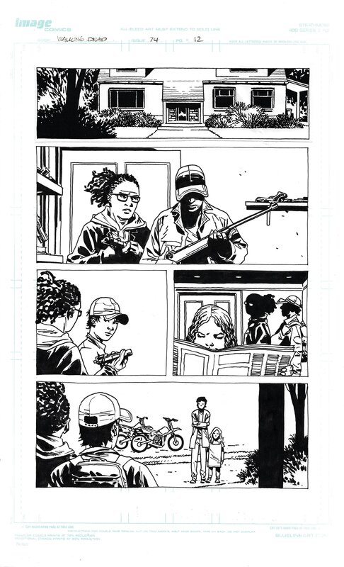 Charlie Adlard, Walking Dead #74, p.12 - Planche originale