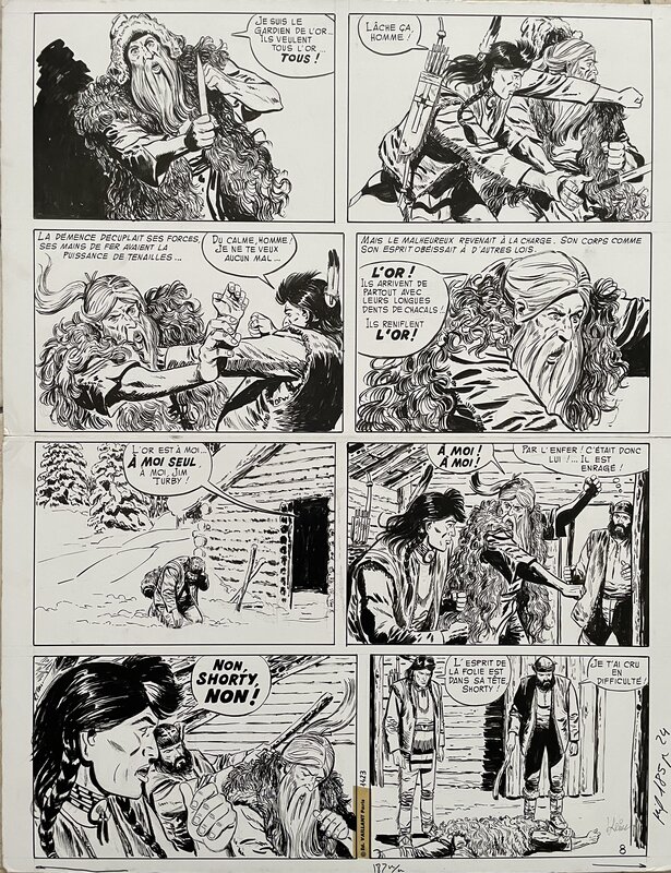 For sale - Loup NOIR by Kline - Comic Strip
