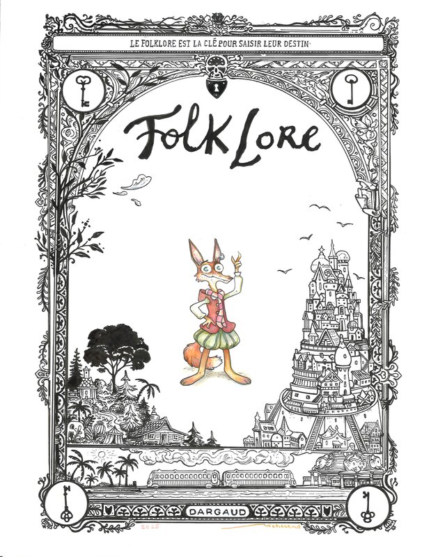 For sale - Lionel Richerand, Loïc Clément, Anne Montel, Lionel Richerand - Couverture Folklore - Comic Strip