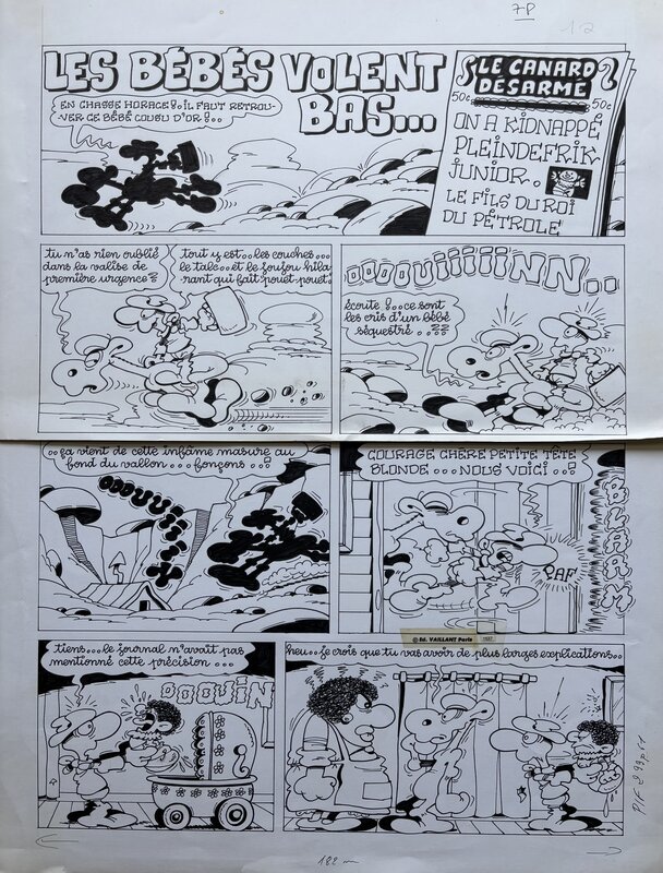 Jean-Claude Poirier, Horace cheval de l’ouest - Comic Strip