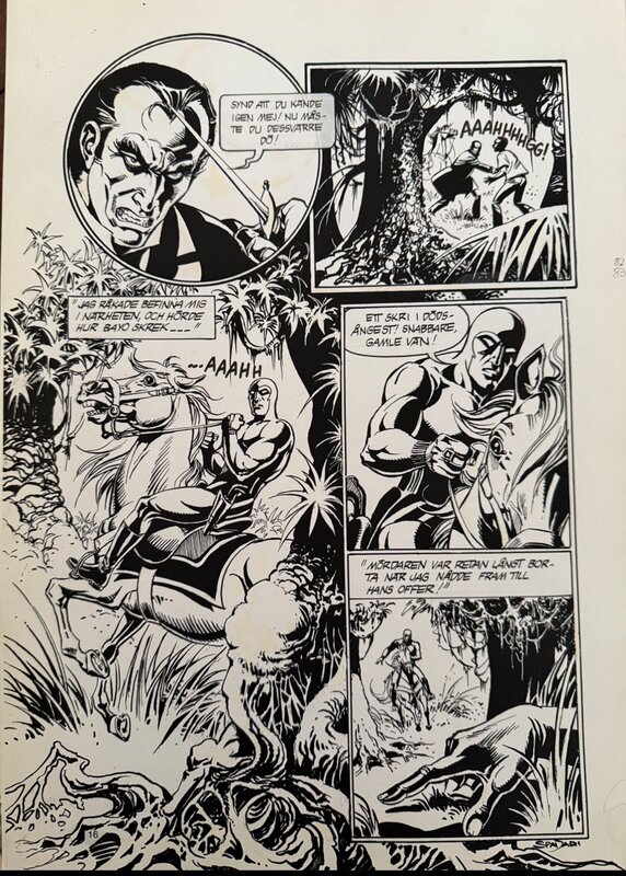The Phantom by César Spadari - Planche originale