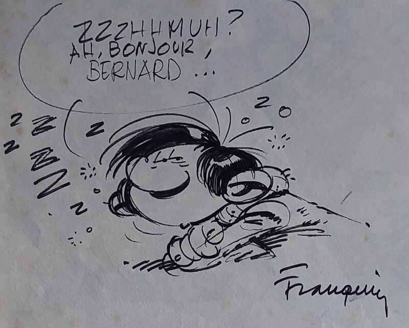 André Franquin, Gaston Lagaffe : Les Gaffes d’un gars gonflé. - Sketch