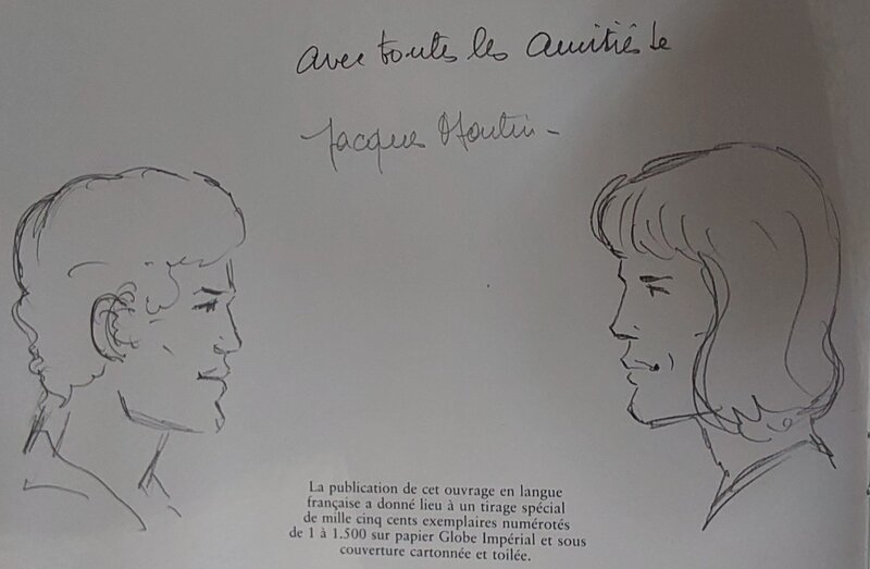 Jacques Martin, Alix: L’empereur de Chine - Dédicace