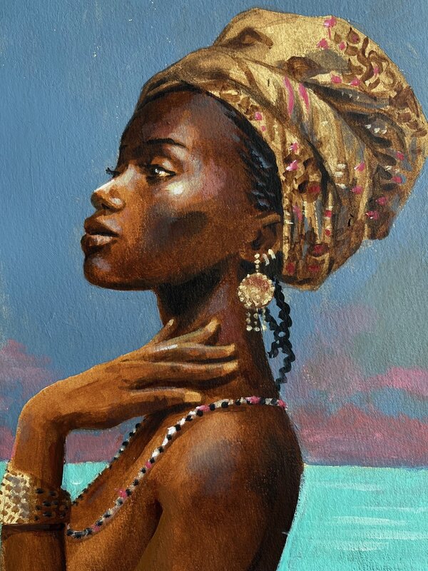 Pendanx - Femme Africaine 2 - Comic Strip