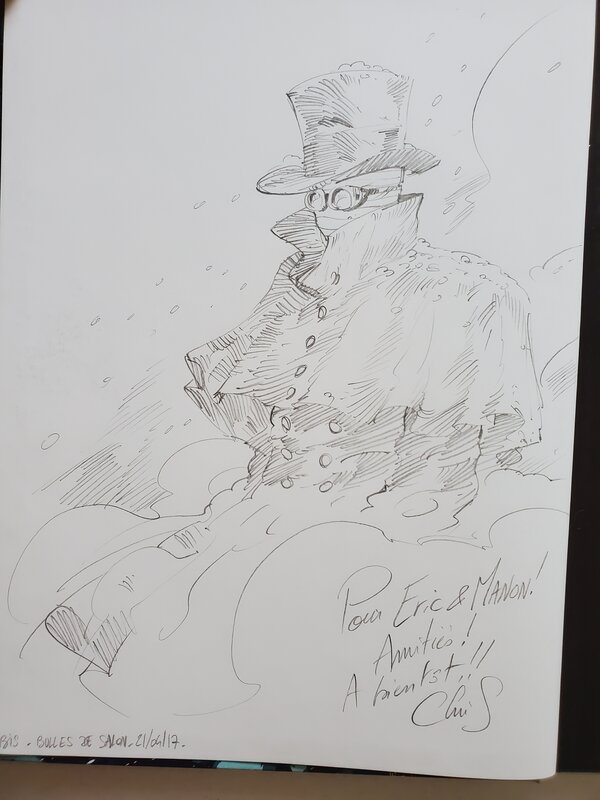 Chris Regnault, L'HOMME INVISIBLE   T1 - Sketch