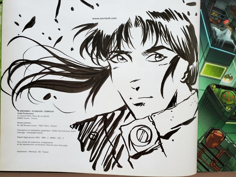 Fairhid Zerriouh, LES POUSSIERES DE L'INFINI   T1 A.D.N. PROJECT - Sketch