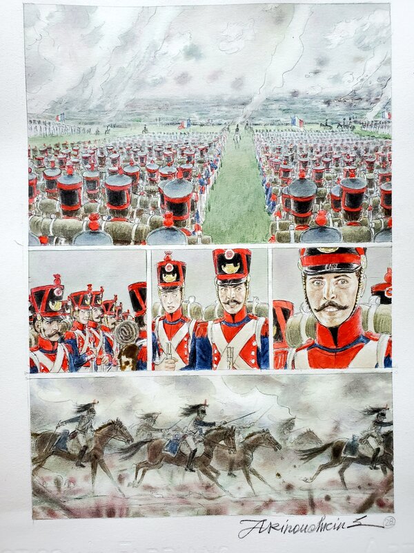 Andréi Arinouchkine, LA FACE CACHEE DE WATERLOO    T2   couleur directe - Sketch