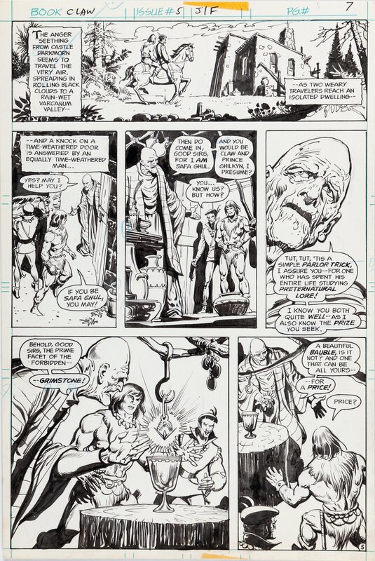 Claw - T5 p5 by Ernie Chan, David Micheline - Comic Strip
