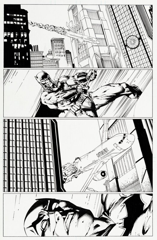 Batman - T1 p16 par David Finch, Matt Banning - Planche originale